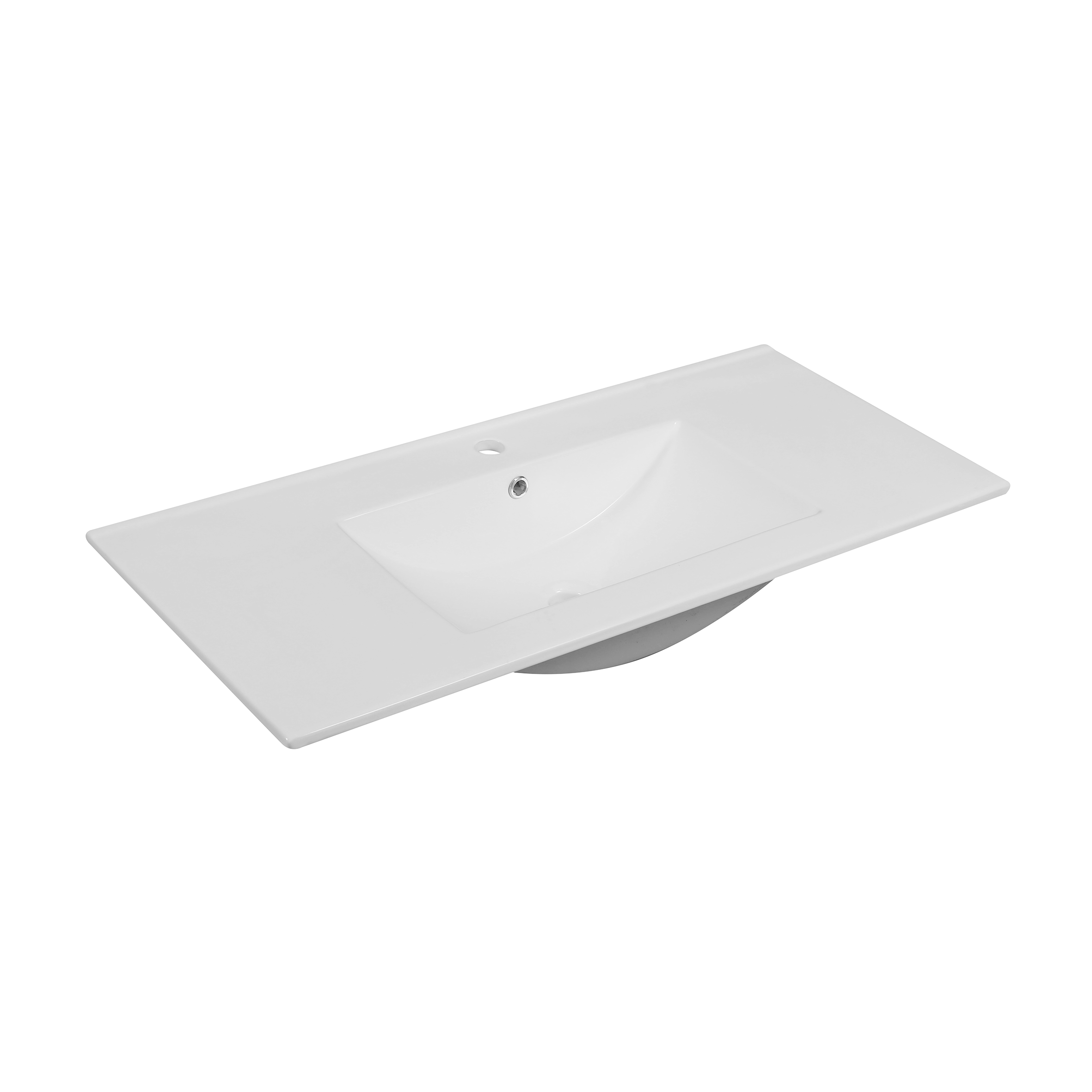 картинка Раковина накладная Oliveeka S100 белая от магазина Сантехстрой