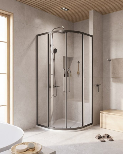 картинка Душевой уголок CEZARES RELAX-304-R-2-90-C-GM от магазина Сантехстрой