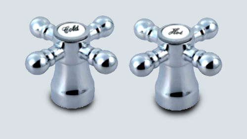 картинка Маховик (крест) ПСМ универсальный металл 89/88 (PSM-1089-7720) от магазина Сантехстрой