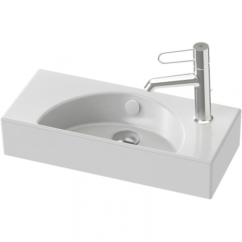 картинка Раковина Jacob Delafon Odeon Rive Gauche 50 R EGO112-56-00 Белая от магазина Сантехстрой