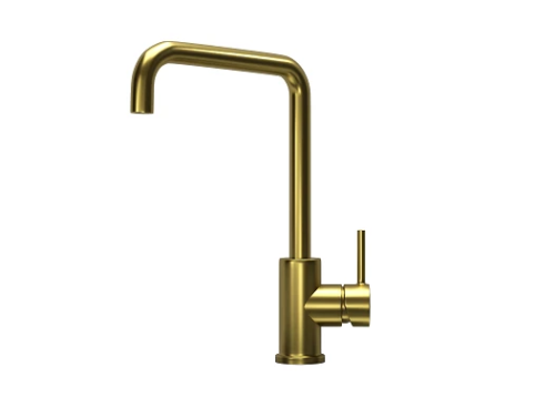 картинка Смеситель для кухни GRANULA (7110, ЗОЛОТО САТИН) от магазина Сантехстрой