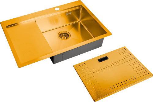 картинка Мойка кухонная Zorg Master N-7852-R Bronze от магазина Сантехстрой