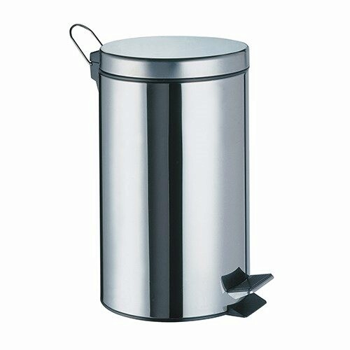 картинка Ведро для мусора WasserKRAFT K-612 Хром от магазина Сантехстрой