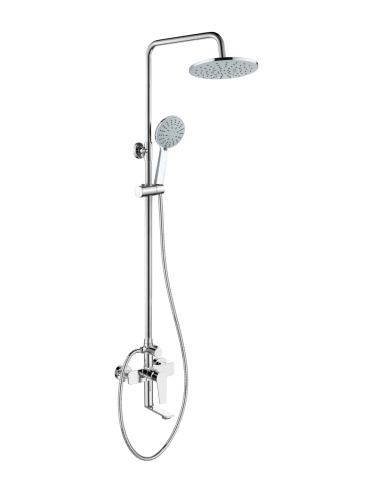 картинка Душевая система Agger Brilliant A0393300 смеситель с изливом, хром от магазина Сантехстрой
