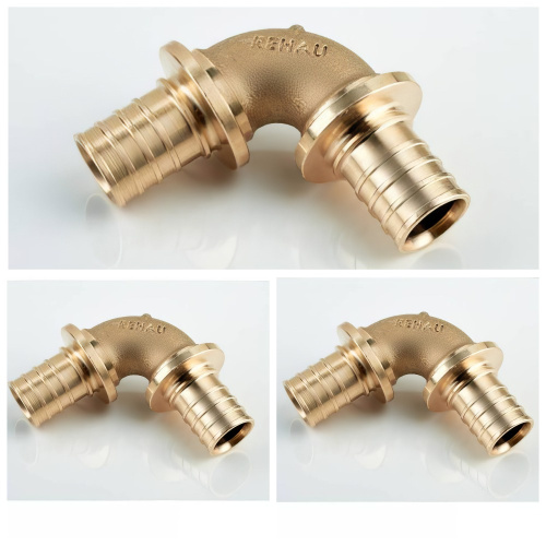 картинка Угольник Rehau 90°, 16, 16, бронза (3 шт.) от магазина Сантехстрой