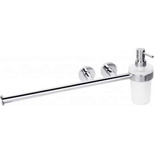 картинка Полотенцедержатель с дозатором Bemeta Omega 104019012 от магазина Сантехстрой