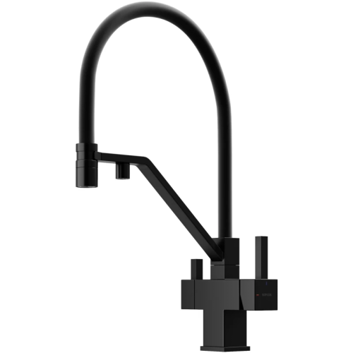 картинка смеситель для кухни с подключением к фильтру sancos loro sc4007mb