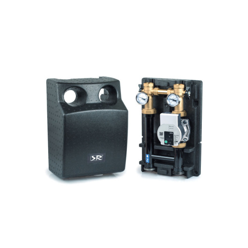 картинка Группа быстрого монтажа THERMOMAT SR Rubinetterie 1" прямая подача без насоса от магазина Сантехстрой