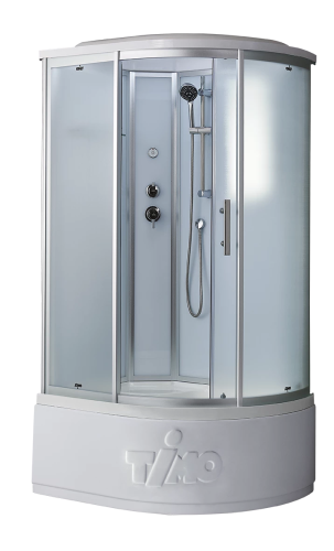 картинка Душевая кабина Timo Standart Silver Fabric 110*85*220  (T-6610SL) от магазина Сантехстрой