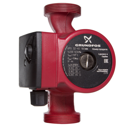 картинка Насос циркуляционный GRUNDFOS UPS 32-40 EU от магазина Сантехстрой