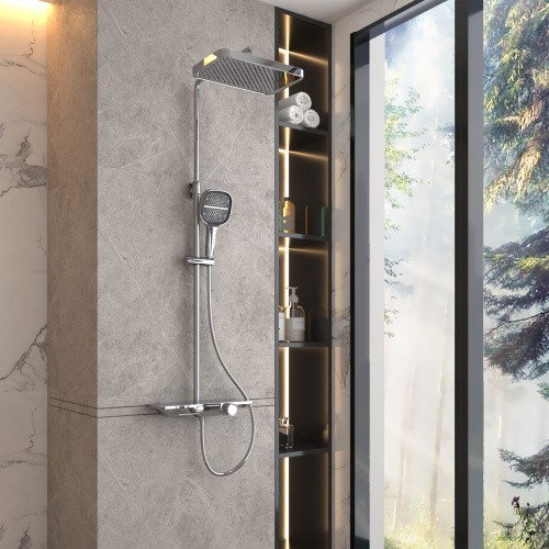 картинка Душевая стойка VSFS-411CH, хром от магазина Сантехстрой