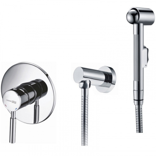 картинка Гигиенический душ со смесителем WasserKRAFT Main A14157 Хром от магазина Сантехстрой