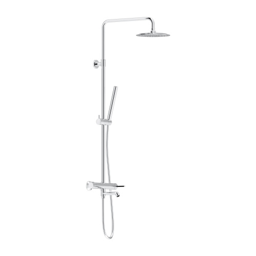 картинка 936740000 Scandinavian Pure душевая система с ванно душевым смесителем, хром от магазина Сантехстрой
