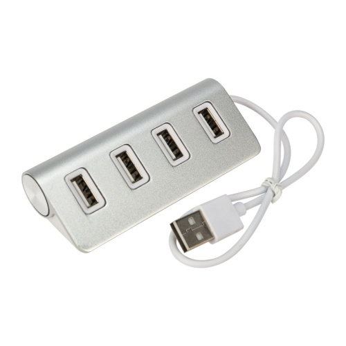картинка Разветвитель REXANT 4 USB-port серебристый от магазина Сантехстрой