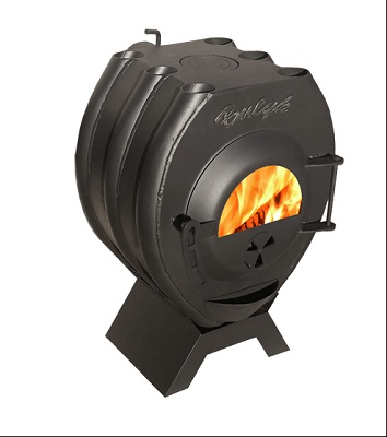 картинка Отопительная печь со стеклом BULYK 100 Березка от магазина Сантехстрой