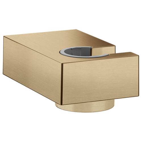 картинка HG Держатель ручного душа, настенный, цвет: шлифованная бронза от магазина Сантехстрой