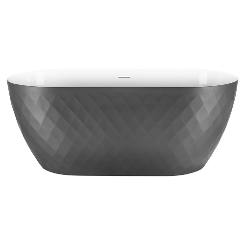 картинка Акриловая ванна Black&White SB320Grey от магазина Сантехстрой