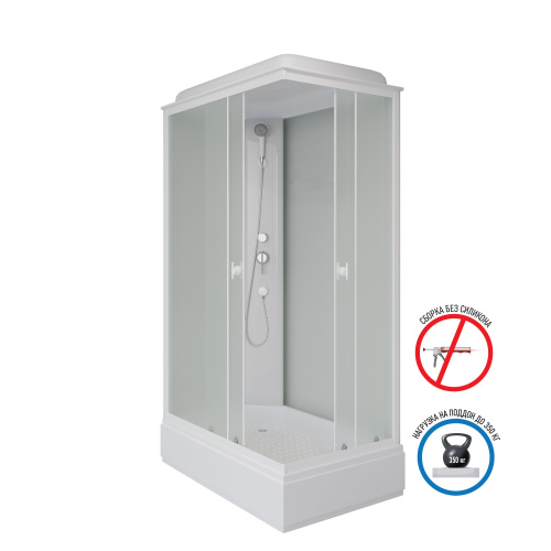 картинка Душ.каб. Niagara Promo P120/80/26Q/MT (1200х800х2150) 4 места от магазина Сантехстрой