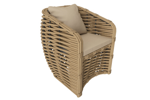 картинка ООО "Дарсена" MOKKA MAJORCA кресло, цвет соломенный от магазина Сантехстрой