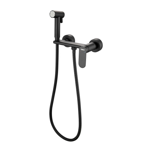 картинка Гигиенический душ со смесителем Haiba черный (HB5516-7) от магазина Сантехстрой
