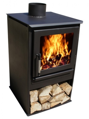 картинка Отопительный камин "Гармония 105" черная от магазина Сантехстрой