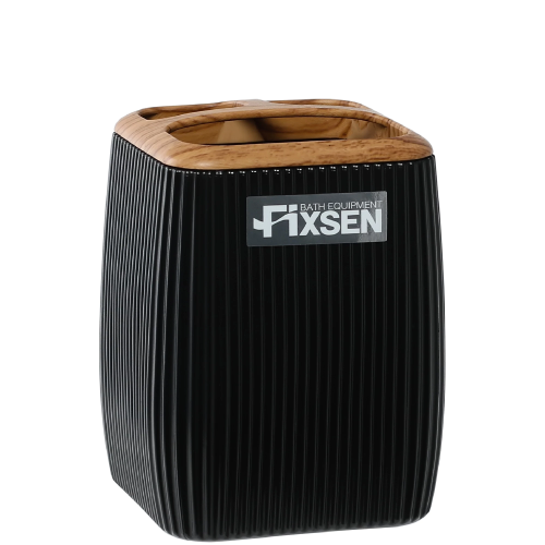 картинка Стакан Fixsen BLACK WOOD (FX-401-3) от магазина Сантехстрой