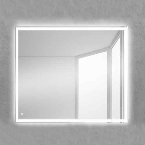 картинка Зеркало BelBagno spc-grt-750-800-led-tch Хром от магазина Сантехстрой