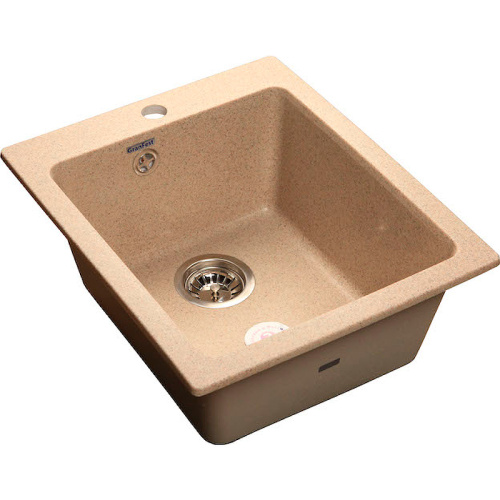 картинка Кухонная мойка GranFest Practic GF-P505 Песочная от магазина Сантехстрой