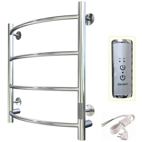 картинка Электрический полотенцесушитель Тругор ПЭК 5 СП 60x50 Хром от магазина Сантехстрой