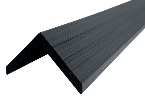картинка Gardeck Уголок ДПК 50*50*3000мм для вертикальной стеновой панели NauticPrime, цвет Тёмно-серый от магазина Сантехстрой