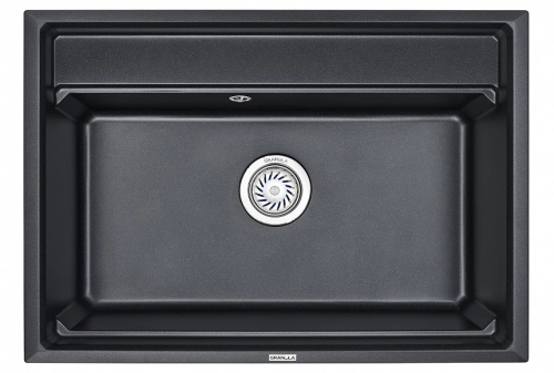 картинка Кухонная мойка GRANULA Kitchen Space (7301, ШВАРЦ) от магазина Сантехстрой