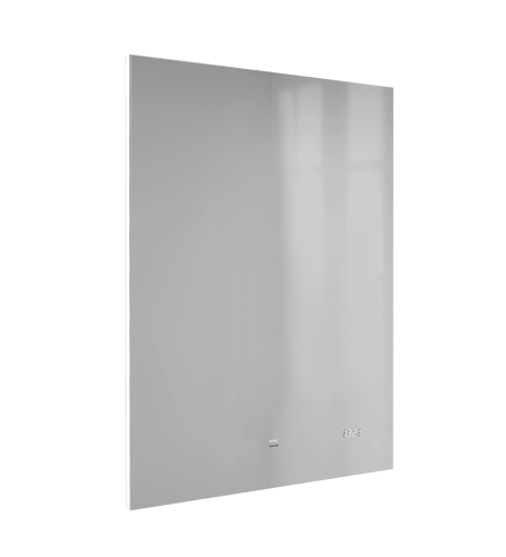 картинка Зеркало Kvadro 60 с подсветкой и часами от магазина Сантехстрой