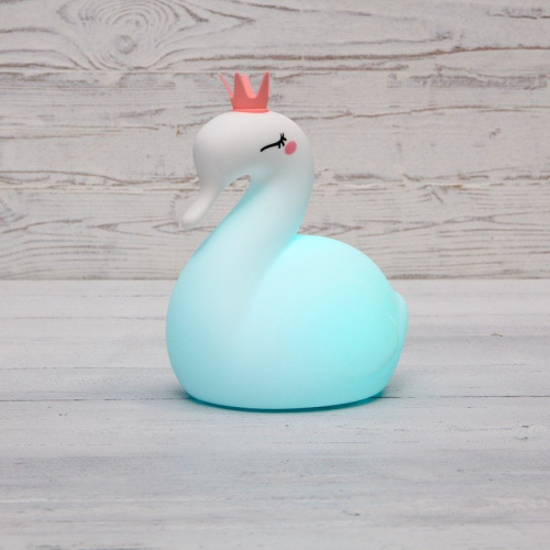 картинка Силиконовый ночник Лебедь NEON-NIGHT от магазина Сантехстрой