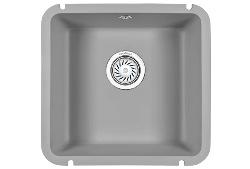 картинка Кухонная мойка GRANULA (3801, АЛЮМИНИУМ) от магазина Сантехстрой