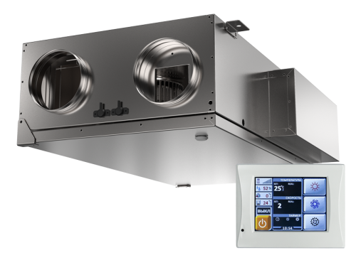 картинка Установка приточно-вытяжная SHUFT UniMAX-P 450CW EC от магазина Сантехстрой