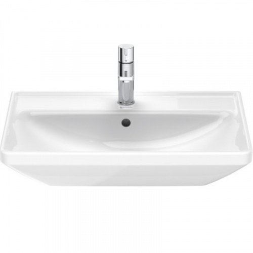 картинка Duravit D-Neo Раковина накладная 650х440  мм, с переливом, с 1 отв. под смеситель, цвет: белый от магазина Сантехстрой