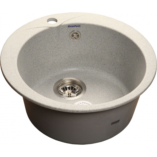 картинка Кухонная мойка GranFest Rondo GF-R480 Серая от магазина Сантехстрой