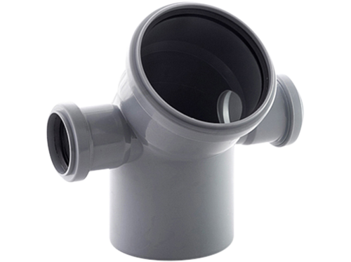 картинка Отвод сер 110/50х45 левый/правый ВК, РТП (30) от магазина Сантехстрой