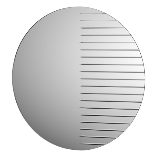 картинка Зеркало с гравировкой (Ø60 cm) (EVOFORM) от магазина Сантехстрой