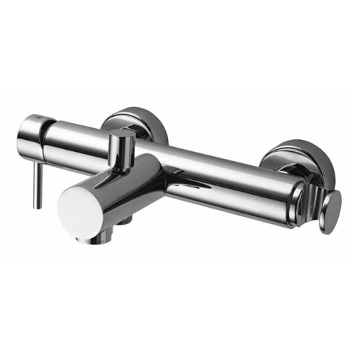 изображение bossini oki смеситель наружный с авт. девиатором, c держателем душ. лейки, соединение 1/2&rdquo;, цвет: хром