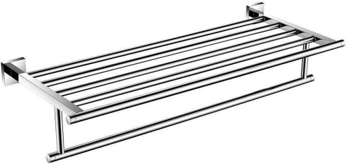 картинка 6162 Полка для полотенец Aquanet, хром (202109) от магазина Сантехстрой