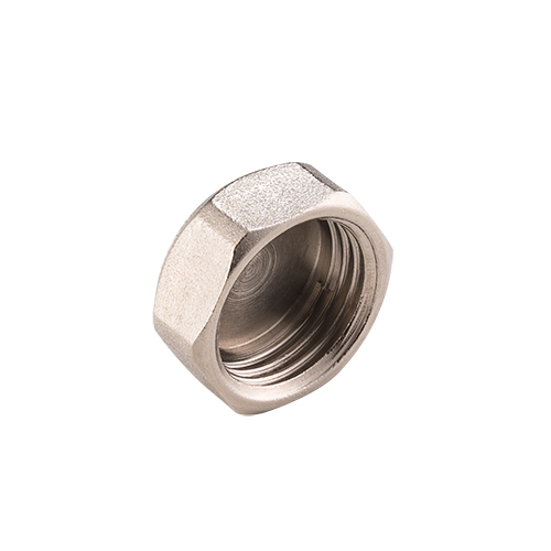 картинка Заглушка, MVI, 3/4", В, латунь никелированная от магазина Сантехстрой