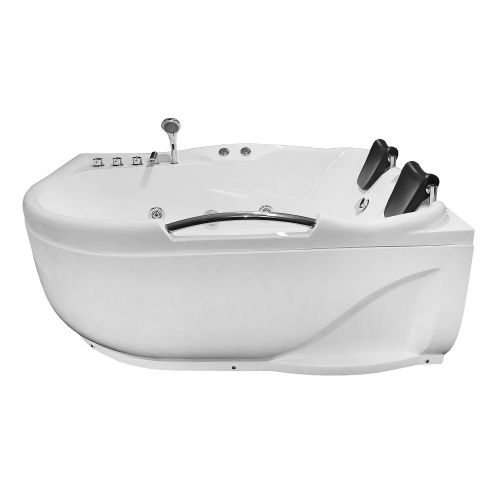 картинка Ванна акриловая Loranto 1200х1700х650 с гидромассажем, правосторонняя, для двух персон (CS-806RN) от магазина Сантехстрой