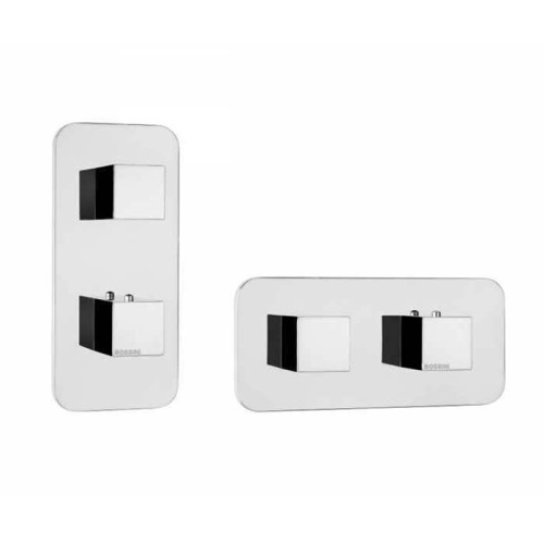 фото bossini встр. часть термостата с запорным клапаном,1 выход, высокой пропускной способности на &frac34;&rdquo;, уст-ка верт/гор.