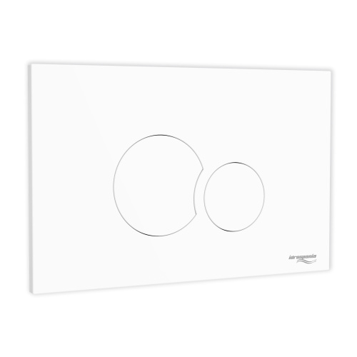 картинка Кнопка смыва IDROSPANIA BELEN 24.6хх15.8 для инсталляции, пластик, цвет Белый матовый (30366) от магазина Сантехстрой