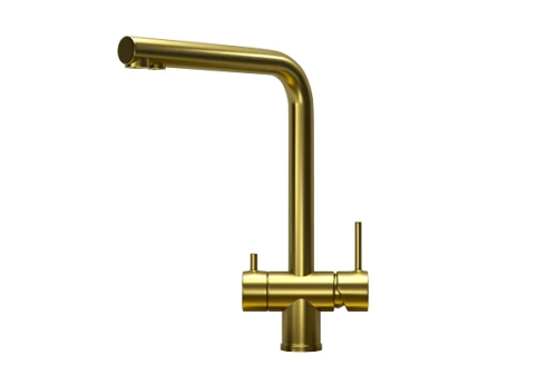 картинка Смеситель для кухни GRANULA (7011, ЗОЛОТО САТИН) от магазина Сантехстрой