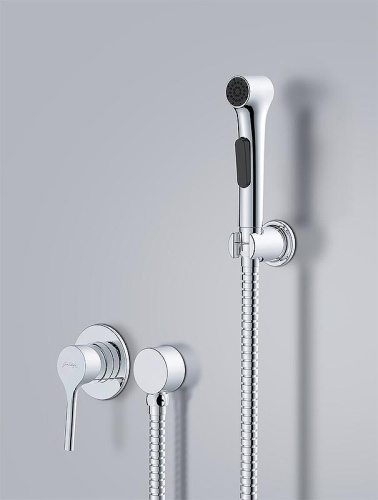 картинка Гигиенический душ со смесителем Jacob Delafon Elate хром (E24610-CP) от магазина Сантехстрой