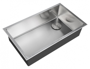 картинка Кухонная мойка из нержавейки ZORG LUX 7444 INOX с накладкой от магазина Сантехстрой