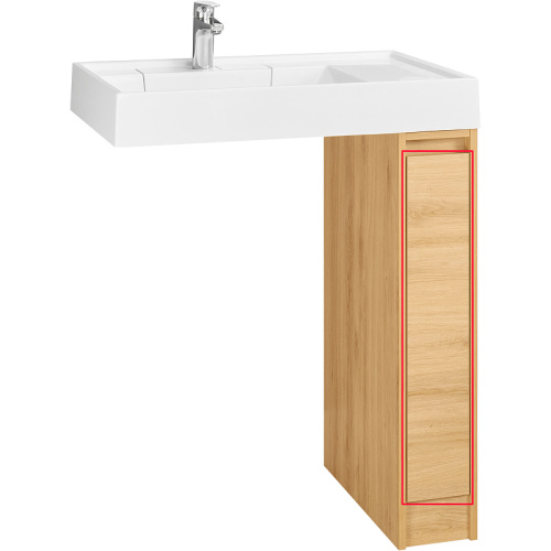 картинка Фасад для тумбы Aquaton Лондри 20 Дуб Сантана (1A275001LH0C0) от магазина Сантехстрой