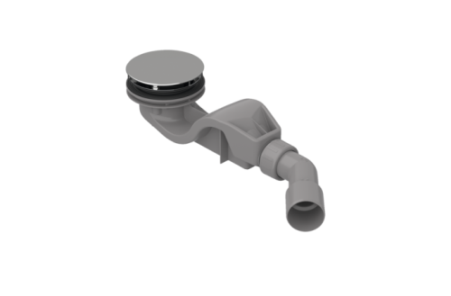 картинка Слив, Bette, BetteSolid, направление слива-боковой, высота установки-68 мм, пропускная способность слива-0,6 л/с, высота водяного затвора-50 мм, цвет-хром от магазина Сантехстрой